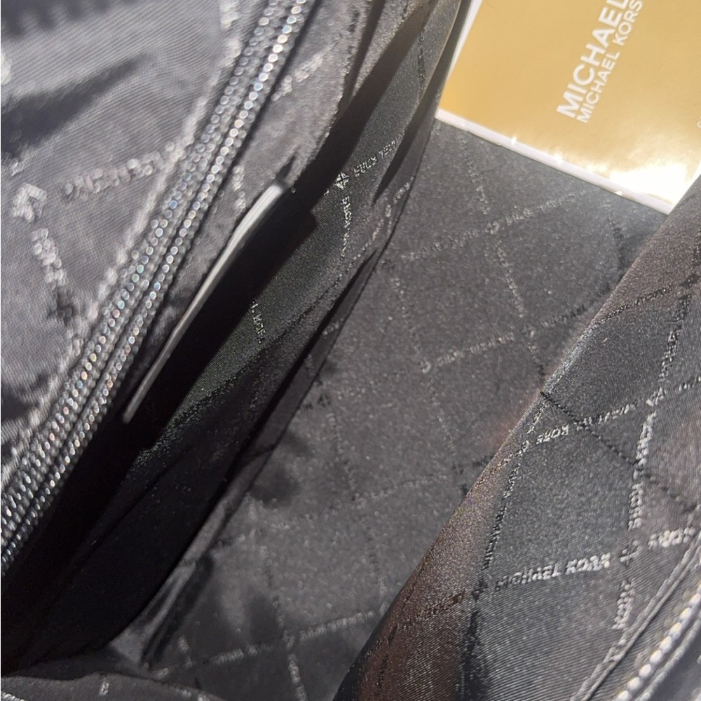 Michael Kors Kathy Black Quilted Leather Bag - Picture 6 of 8